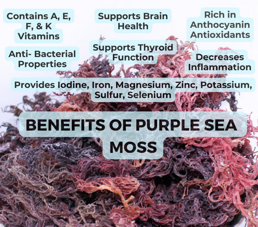 Raw Purple Sea Moss